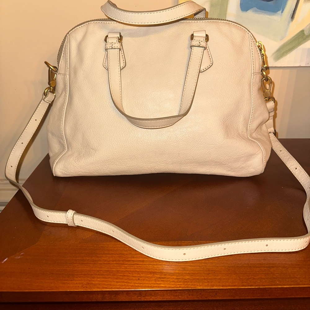 Marc Jacobs Beige/Cream Leather Handbag